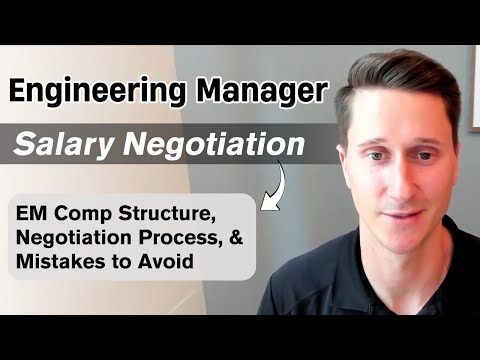 Engineering Manager Salary Negotiation | How to Negotiate an Engineering Manager Salary