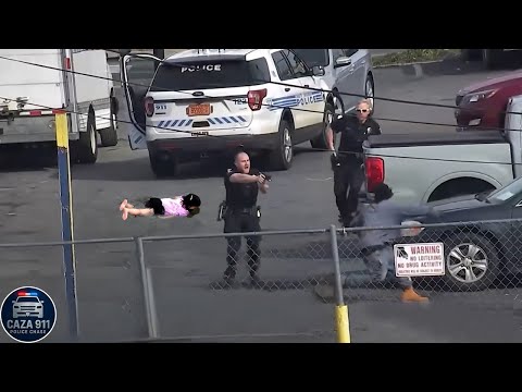 MOST BRUTAL High-Speed Police Chases Caught on Dashcam You Wouldn't Believe if Not Filmed #150