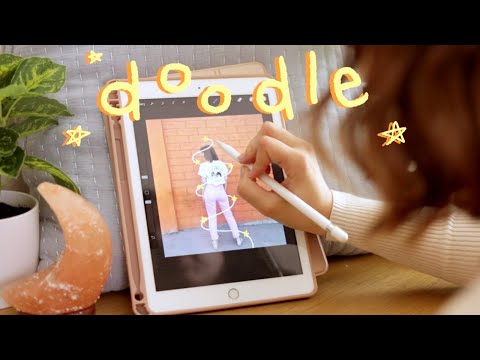 how I doodle on my photos & videos with an ipad! ✨🖊️