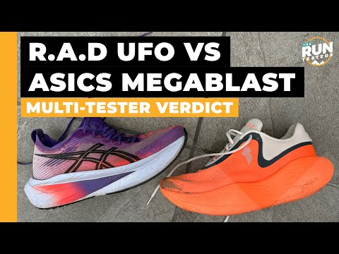 Asics Megablast vs R.A.D UFO: Two of our favourite shoes go head-to-head