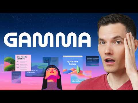 How to Use Gamma AI (Full Tutorial for Presentations, Websites & More)