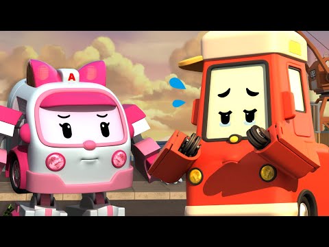 说你需要一个朋友。│珀利的情感故事│为孩子学习情感│感觉和情绪│变形警车珀利TV