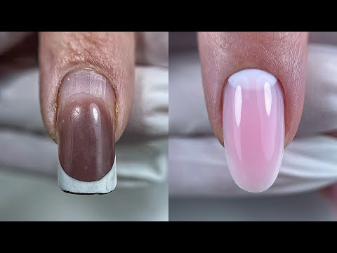 СЕКРЕТ СМЕНЫ ФОРМЫ ✅ ГОЛЫЕ НОГТИ