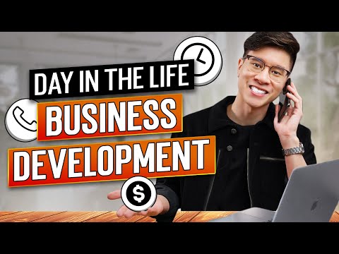 Day in the Life in Business Development (BDR) in Tech Sales & SaaS Sales | B2B Sales Career