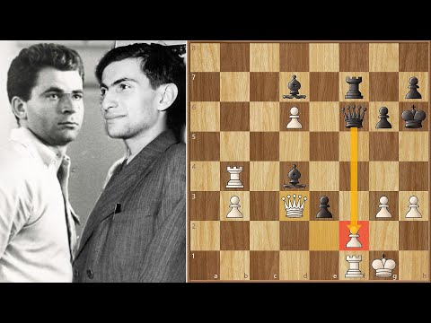 Spassky vs Tal || First Game They Ever Played!