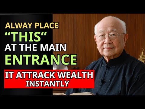 ALWAYS Place This at Your Entrance – It Attracts Wealth Instantly! Fengshui, Buddhist teaching