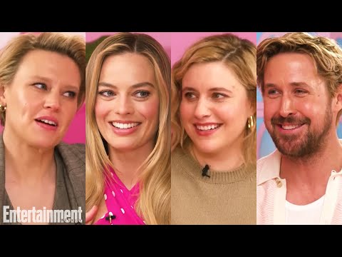 Margot Robbie & Ryan Gosling Break Down 'Barbie' w/ Greta Gerwig, Issa Rae, Kate McKinnon & More