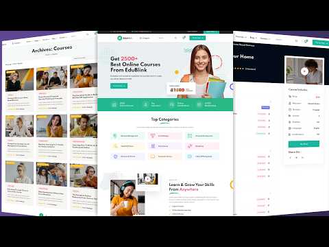How to Create Online Course, LMS, Educational Website like Udemy with WordPress 2025 - Tutor LMS