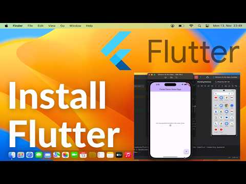How to Install Flutter on Mac | Android Studio | Xcode Simulator ( M1/ M2/ M3)
