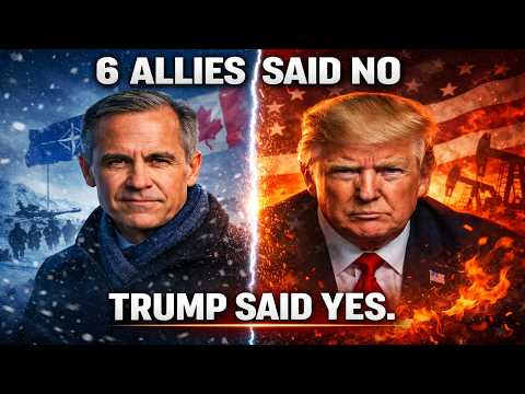 Trump Breaks NATO Unity Overnight — Carney Responds in the Arctic