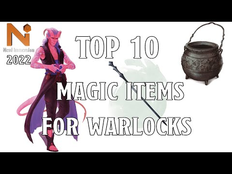 Top 10 Magic Items For Warlocks in D&D 5e! | Nerd Immersion