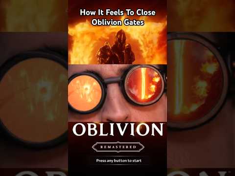 How Does It Feel Returning To Oblivion #elderscrolls #oblivion #remastered #playthrough #gameplay