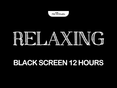 Calm Night Music for Relaxing Sleep | Sleeping Music for Deep Sleeping | Black Screen