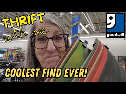 I FOUND the COOLEST Thrift Store Find Ever!