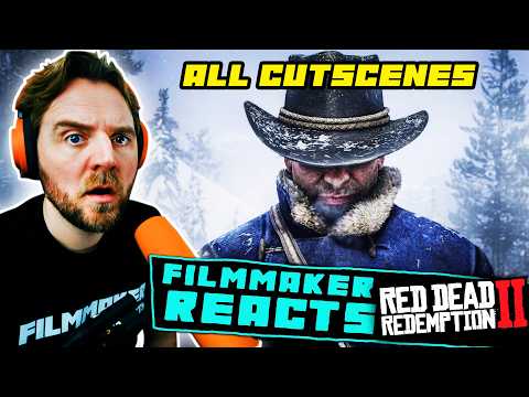 FILMMAKER REACTS: RED DEAD REDEMPTION 2 | [ALL CUTSCENES - PART 1!!] | ARTHUR MORGAN!