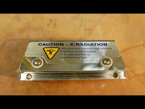 Demo and teardown of an X-ray fluorescence gun (measures chemical composition)