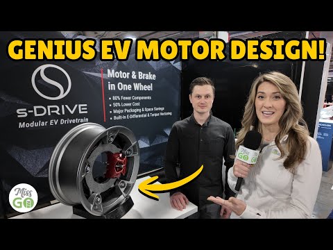 S-DRIVE In-Wheel EV Powertrain Solution (CES 2026)