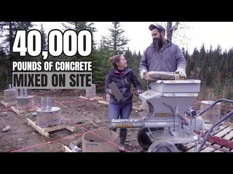 Putting Down Roots in Alaska | Pouring Concrete for Our Cabin Foundation
