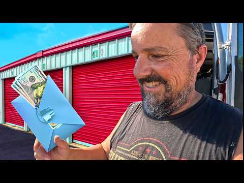 Old storage owner forgot to check her cards... (They had MONEY!)