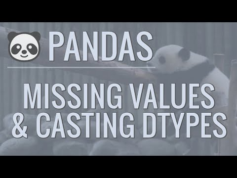 Python Pandas Tutorial (Part 9): Cleaning Data - Casting Datatypes and Handling Missing Values