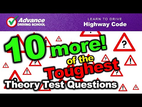 10 More of the Toughest Theory Test Questions  |  Highway Code