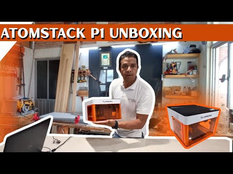 AtomStack P1 Unboxing Grabado y Corte Laser #elmueblemoderno #AtomStack #AtomStackP1 #LaserEngraver