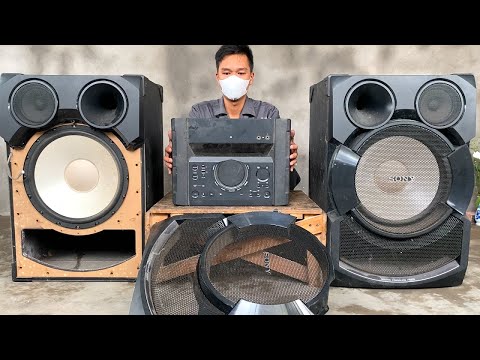 Restoration home audio system // Restore high capacity sound system