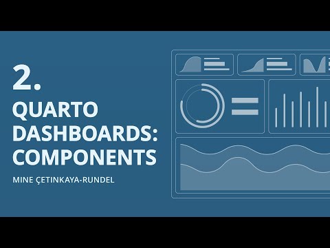 Quarto Dashboards 2: Components | Mine Çetinkaya-Rundel | Posit