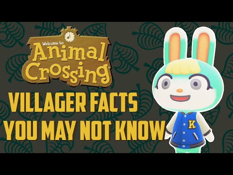 Animal Crossing Villager Facts You May Not Know!