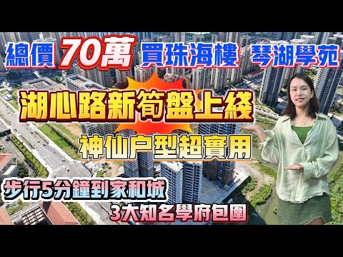 Peter團隊｜珠海買樓｜珠海樓盤｜退休養老｜珠海斗門｜琴湖學苑｜總價70萬買珠海樓｜湖心路新筍盤上綫｜神仙戶型超實用｜步行5分鐘到家和城｜3大知名學府包圍｜