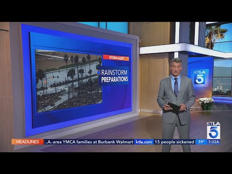 Southern California braces for Christmas storm - Tuesday 7:30a coverage