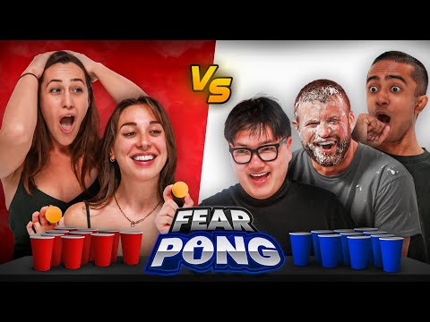Girls vs Boys | OG CREW FEAR PONG CHALLENGE 2