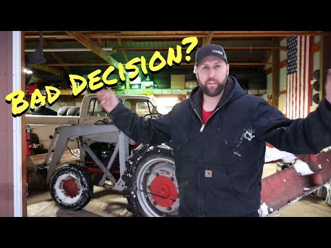 I bought an old Ford Tractor! Let's cold start it and plow some snow! - Vice Grip Garage EP58