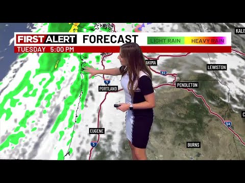 Tuesday evening weather forecast (10/28)