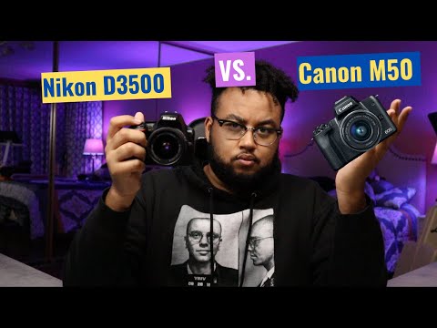 Canon M50 vs Nikon D3500: Best Budget Mirrorless vs DSLR Camera?