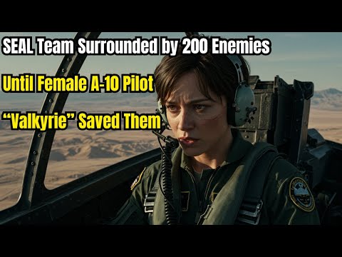 SEAL Team Surrounded by 200 Enemies — Until Female A-10 Pilot “Valkyrie” Saved Them
