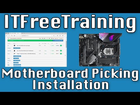 Motherboard Picking/Installation