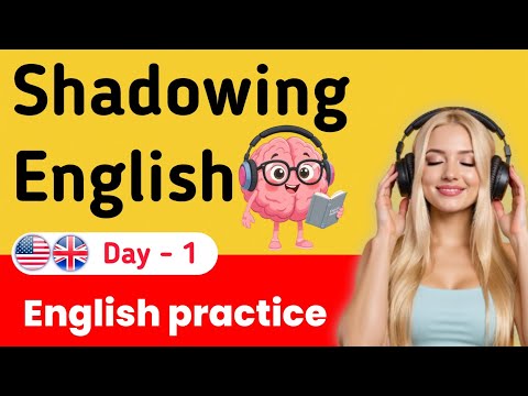 Daily Shadowing English Speaking Practice | 5-Day English Speaking Challenge Day - 1 