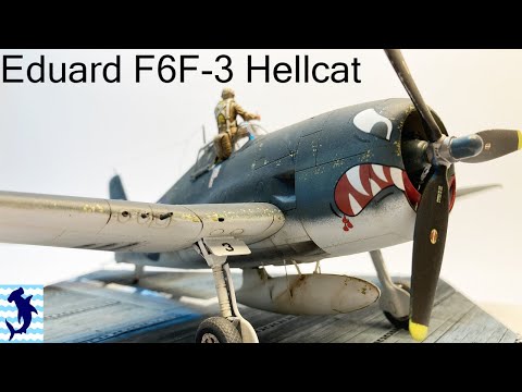 Eduard F6F 3 Hellcat USS Princeton 1/48 Scale Full Build