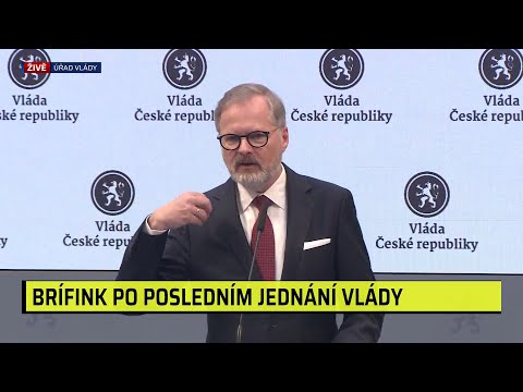 Fiala označil svou vládu za úspěšnou. Babišovi hodlá předat brožuru o stavu země