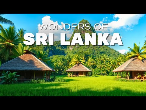 Wonders of Sri Lanka | The Most Beautiful Places in Sri Lanka | Travel Video 4K