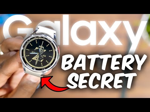 DO THIS RIGHT NOW! Samsung Galaxy Watch 6 Classic Battery Life TIPS & TRICKS!