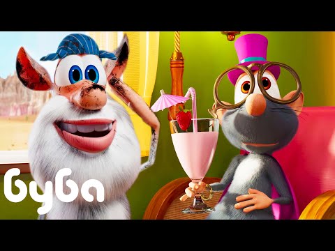 Буба 🙂 Ограбление поезда 🚂 НОВАЯ СЕРИЯ 🤠 Сборник веселых мультфильмов 🔥 Мультики