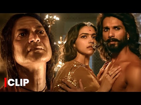 Padmavati ने सुनाई गुरु Raghav Chetan को कड़ी सजा | Padmaavat Powerful Scene | Deepika Padukone