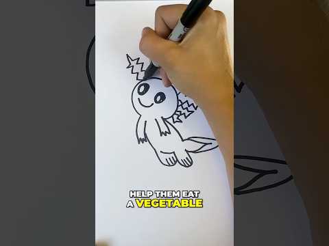 How to Draw an Axolotl OR Have Kylee Draw One For You!