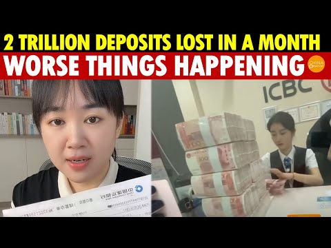 SCARY! Chinese Residents’ Deposits Plunge 2 Trillion Yuan in a Month, But Worse Things Are Happening