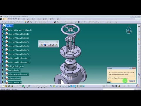 CATIA Drafting Breakout view, Exploded View