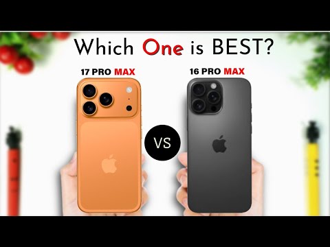 iPhone 17 Pro Max Vs iPhone 16 Pro Max | Full Comparison 🔥