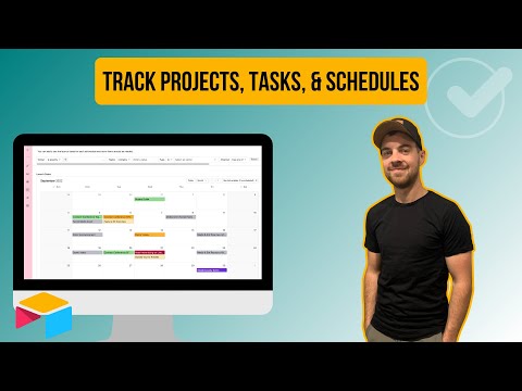 How to track Project Management & Scheduling in Airtable