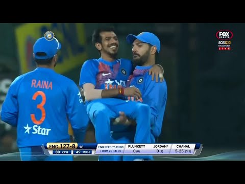 India vs England 3rd T20 Match 2017 | Highlights